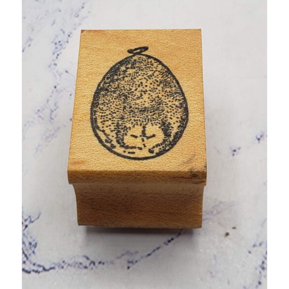 The Stamp Pad Small Water Balloon Wood Mounted Rubber Stamp - Picture 1 of 7